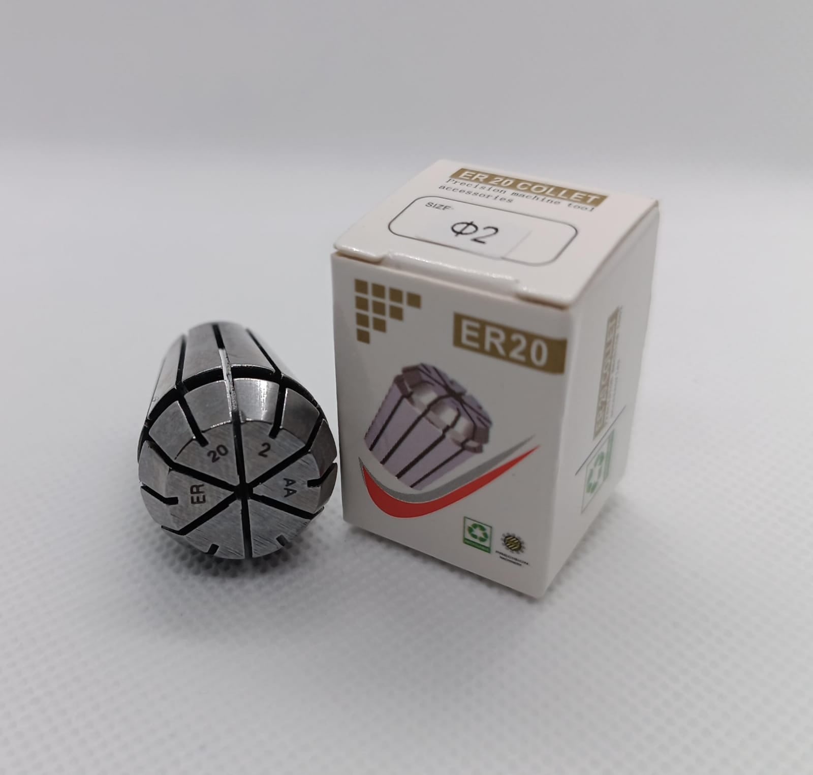 Pinza ER20 Router CNC - Compatible Husillo HSD/Elte