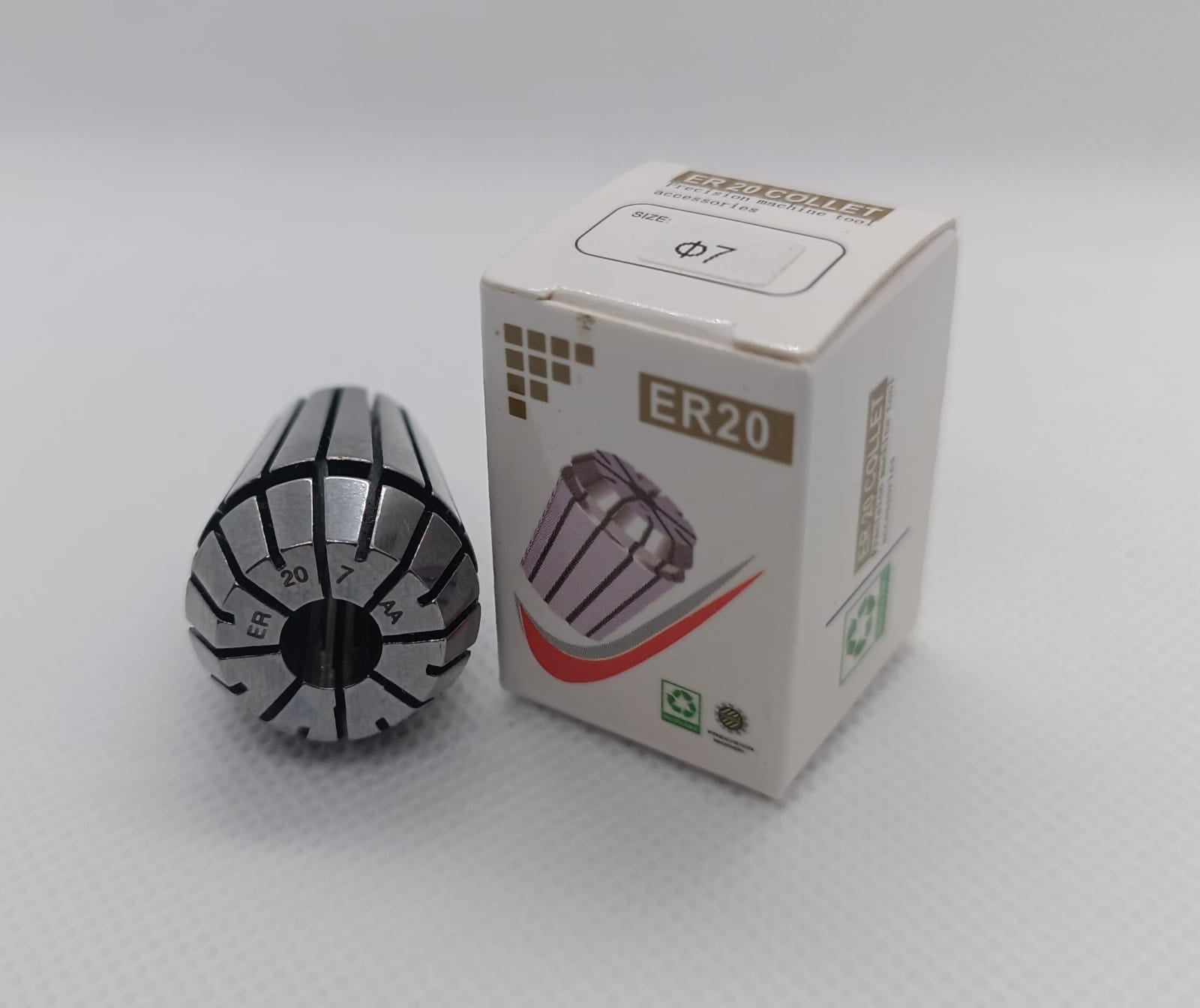 Pinza ER20 Router CNC - Compatible Husillo HSD/Elte