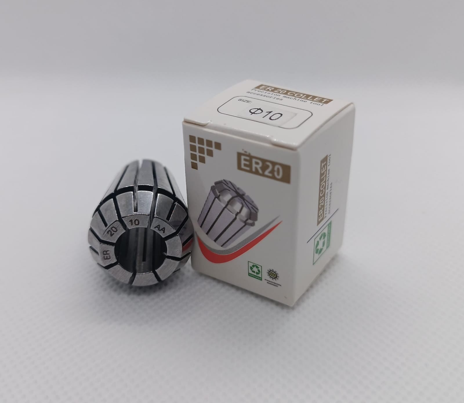 Pinza ER20 Router CNC - Compatible Husillo HSD/Elte