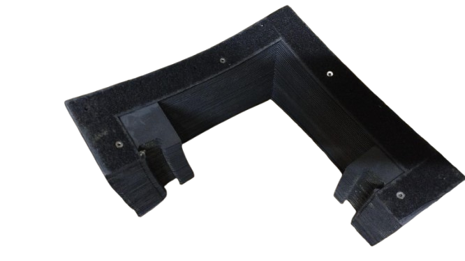 CUBIERTA ANTIPOLVOS PARA LASER FIBRA EJE X, EN "L" 1005122