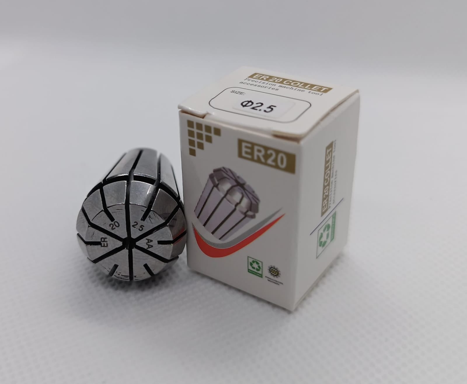 Pinza ER20 Router CNC - Compatible Husillo HSD/Elte