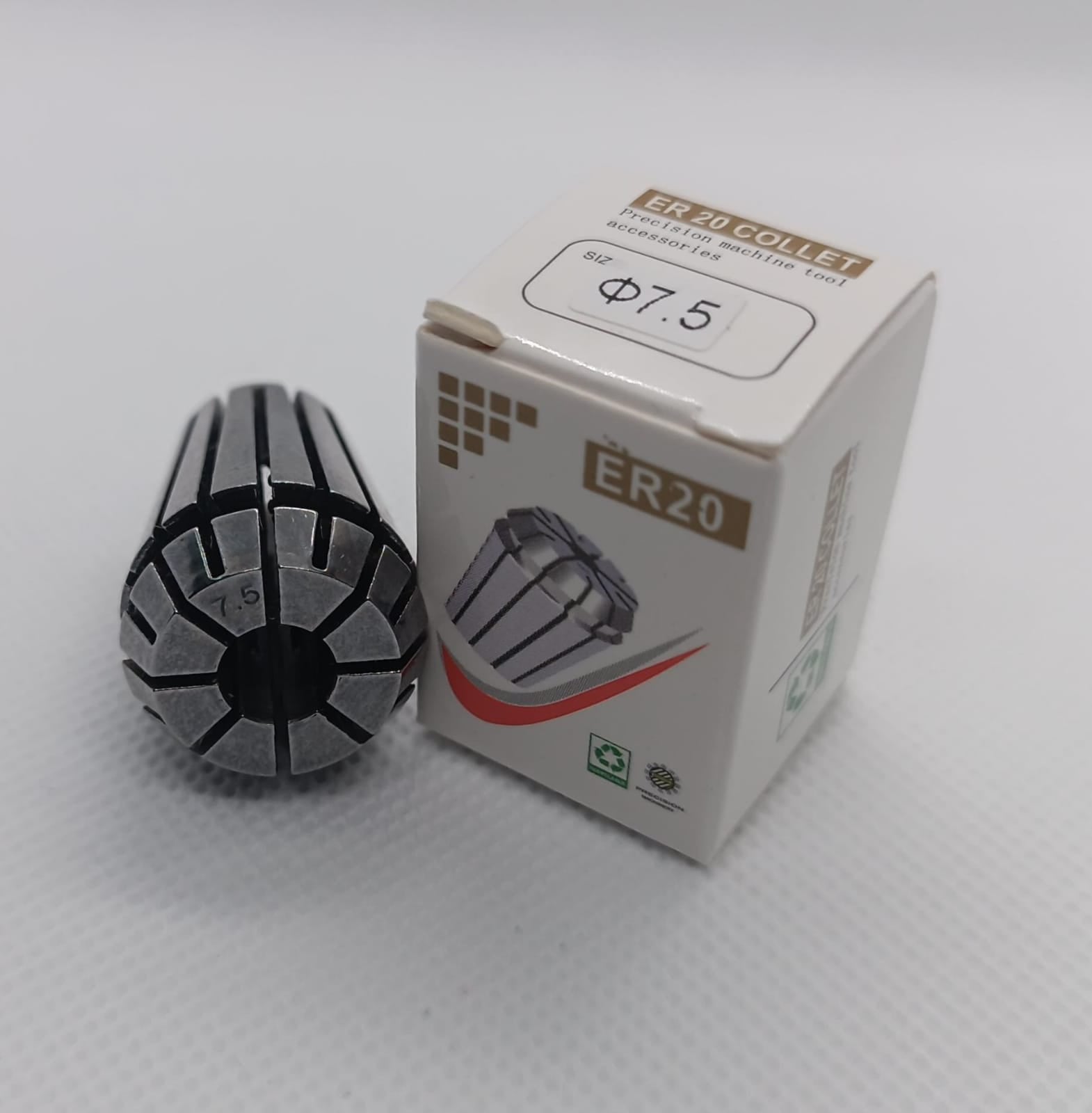 Pinza ER20 Router CNC - Compatible Husillo HSD/Elte
