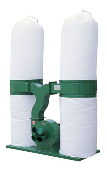 Colector de polvo doble