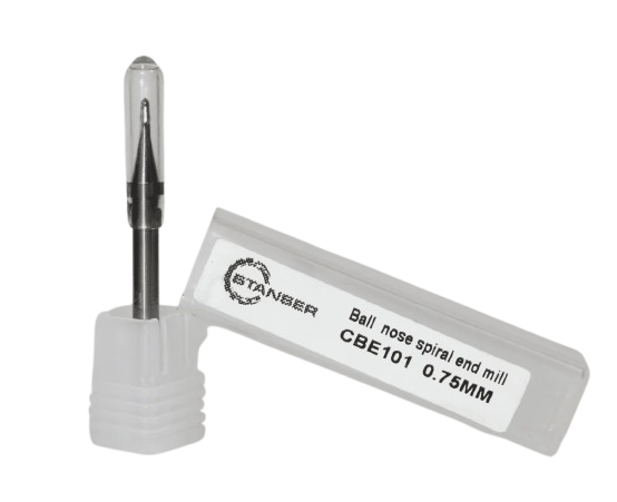Broca 0.75mm CBE101 Grabado 2D/3D - Compatible Husillo HSD/Elte
