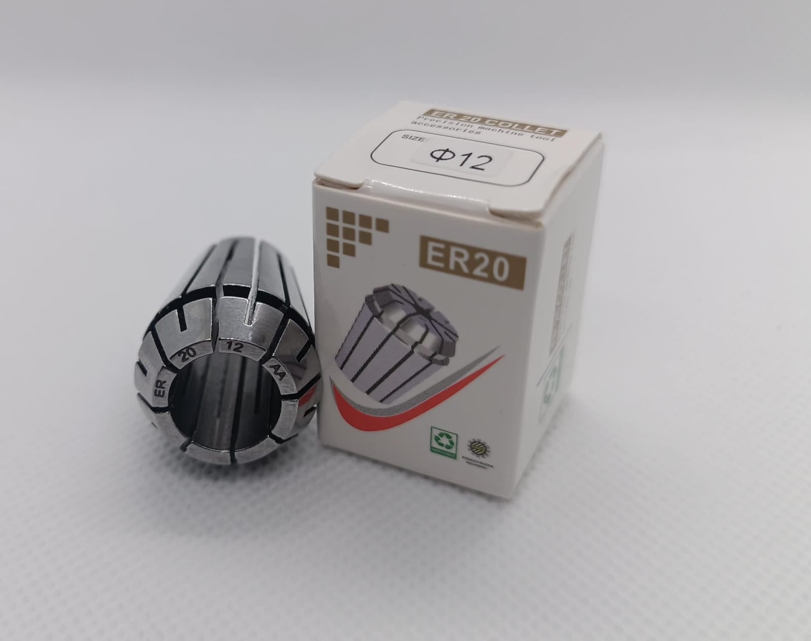 Pinza ER20 Router CNC - Compatible Husillo HSD/Elte
