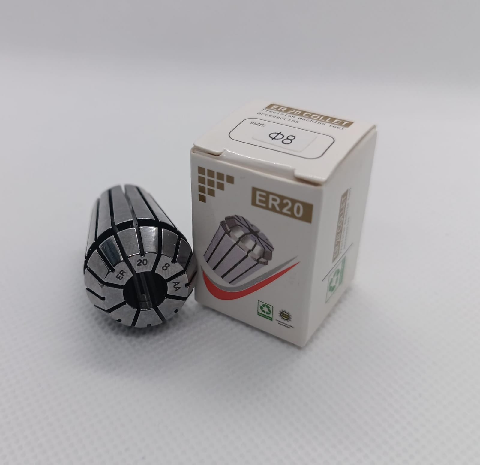 Pinza ER20 Router CNC - Compatible Husillo HSD/Elte