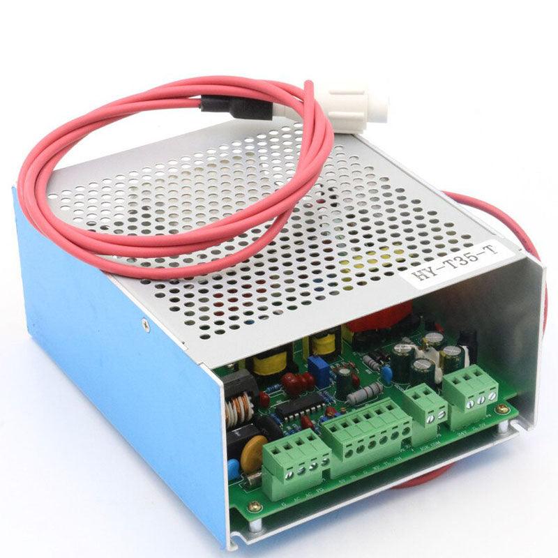 Fuente De Poder Láser CO2 HY T35 Para Tubo De 40w 220v - Stanser Refacciones