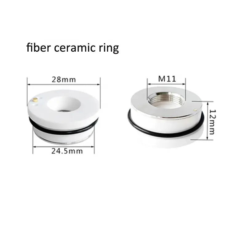 Anillo o Sensor Ceramico para Fibra óptico de corte D28,M11