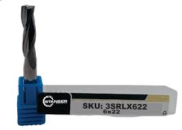 CORTADOR 3 FILOS END MILL 6*15 PARA ALUMINIO CPXD615